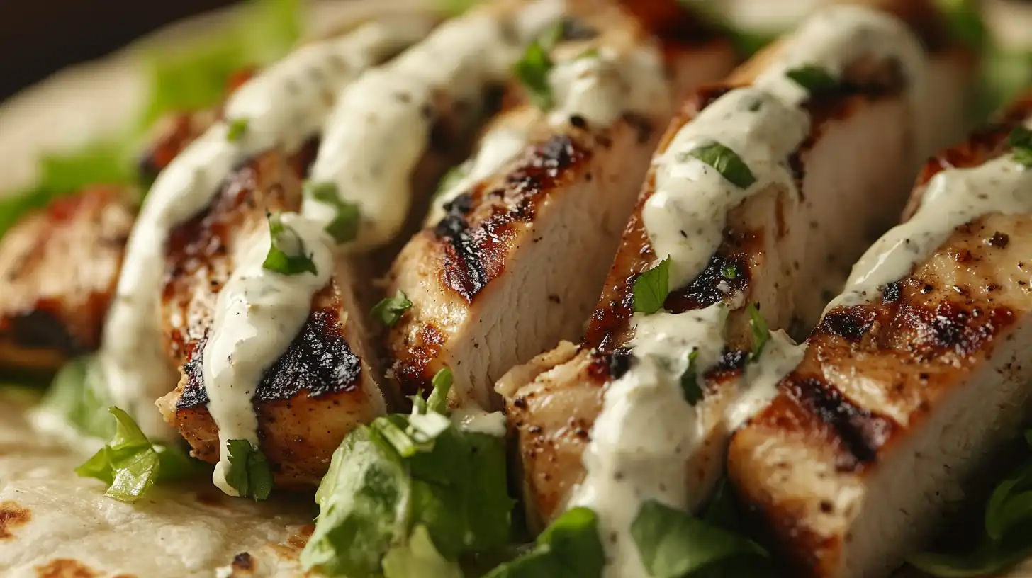 Grilled Chicken Caesar Wraps