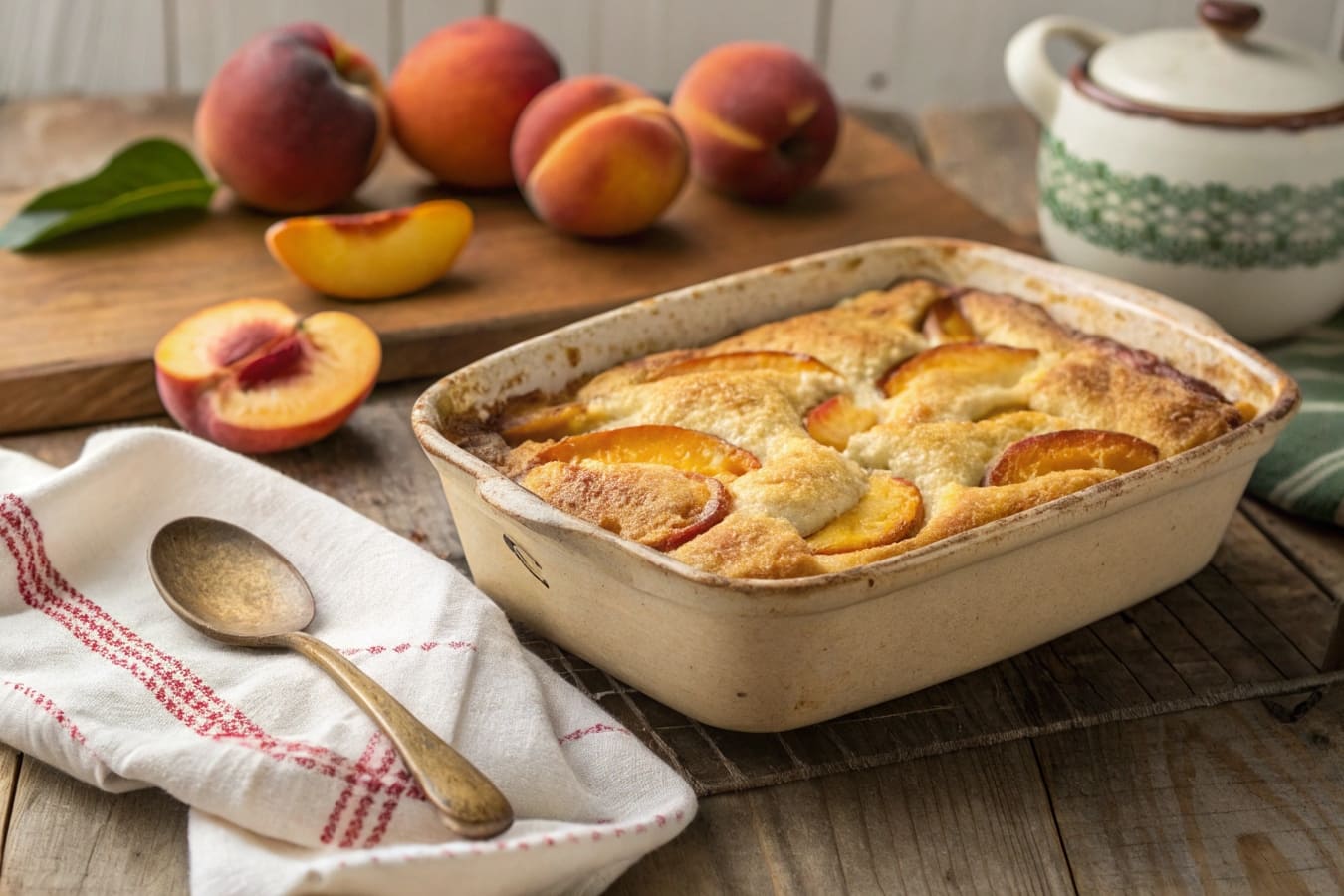 A Simple and Delicious Peach Cobbler You Can Make Anytime