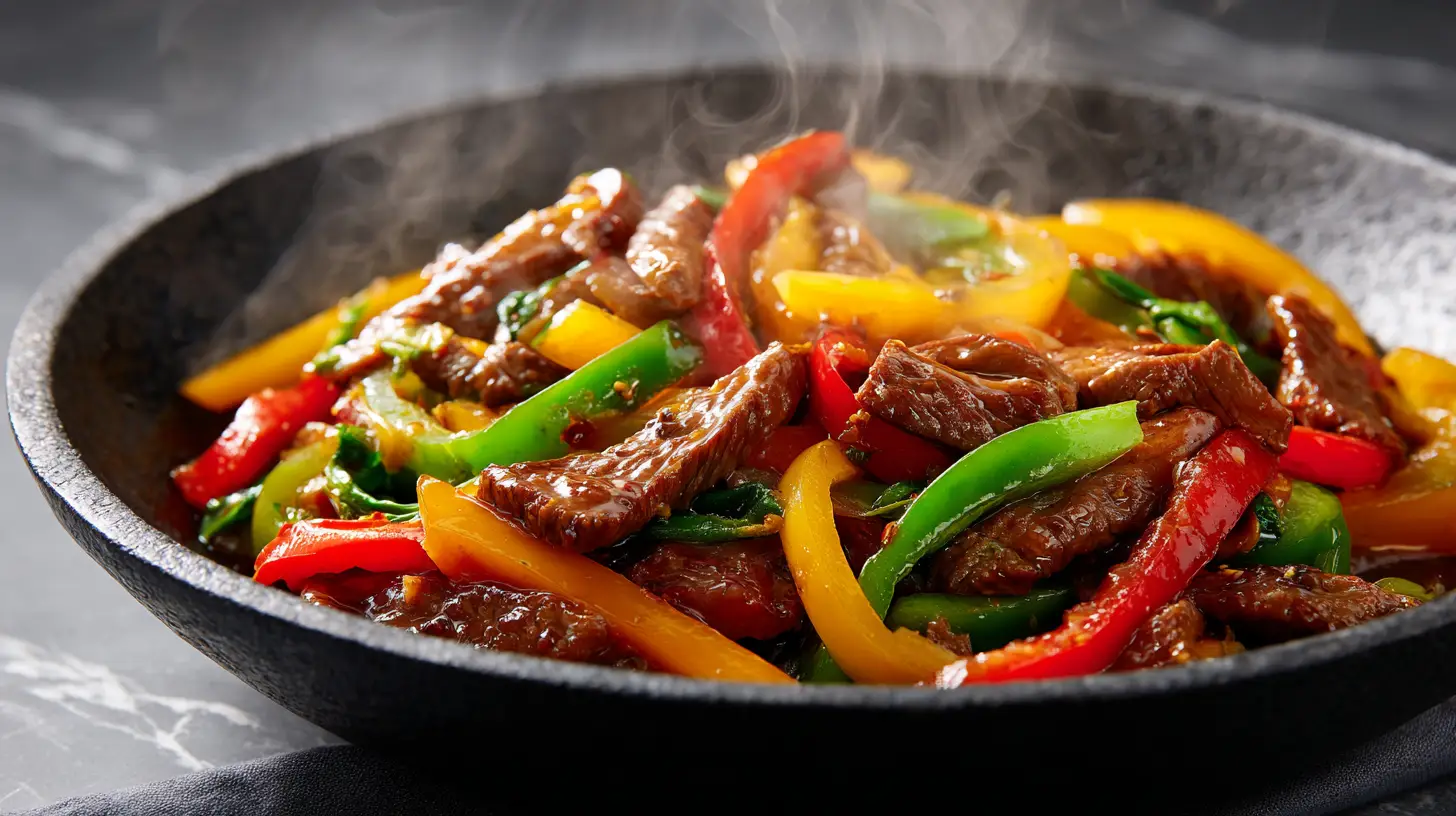 Steak and Pepper Stir Fry—A Flavorful and Easy Dinner Recipe
