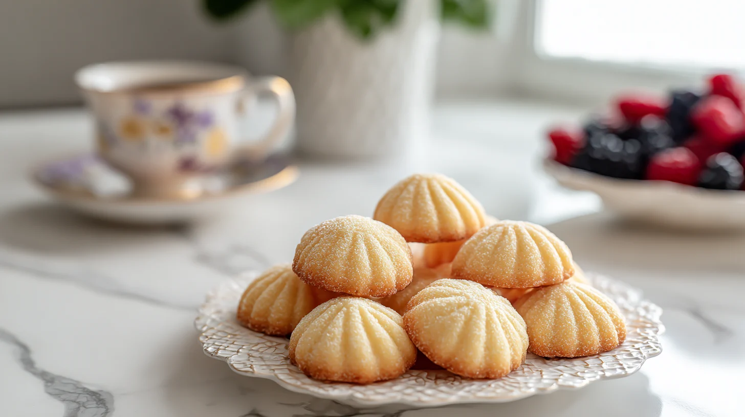 Madeleine Cookies Recipe Using Cream