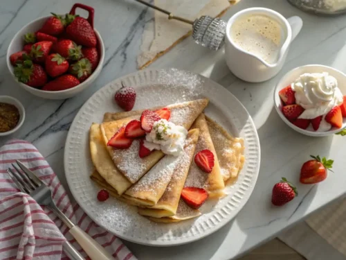 How to Make Bavarian Crepes: Sweet, Simple