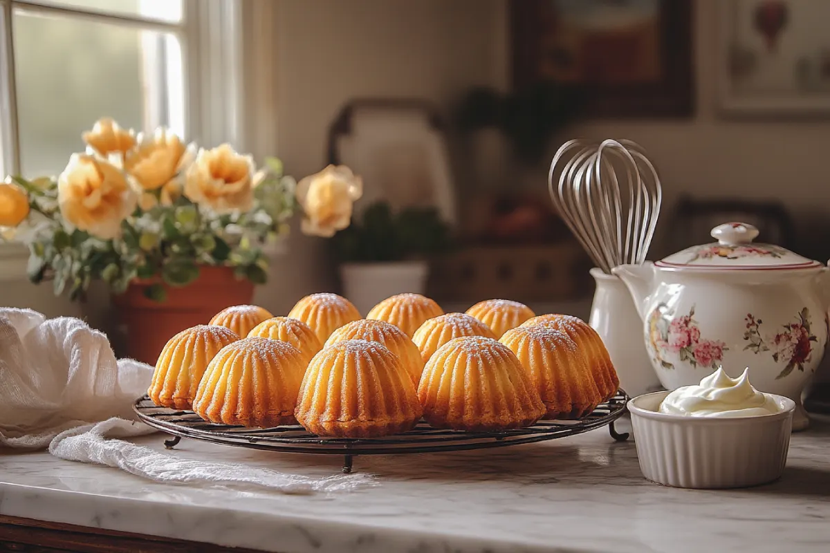 Madeleine Cookies Recipe Using Cream