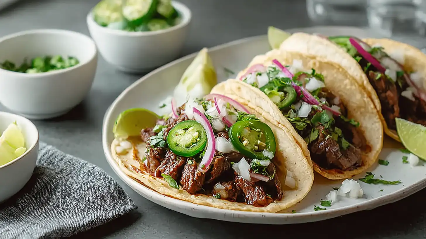 Garlic Butter Honey BBQ Beef Tacos: Sweet & Smoky Family Favorite