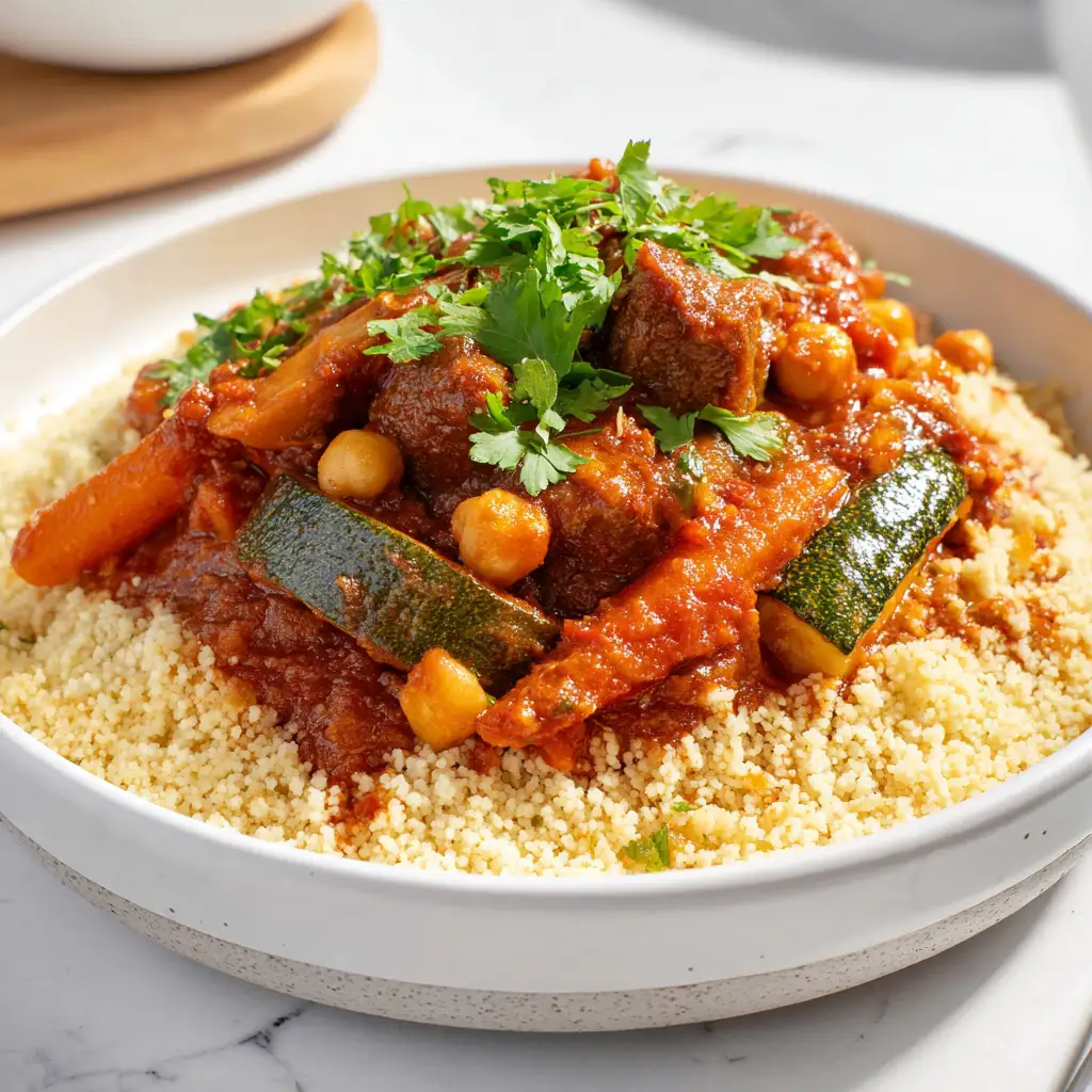 The Most Comforting Moroccan Couscous You’ll Ever Make (Even Without Special Tools!)