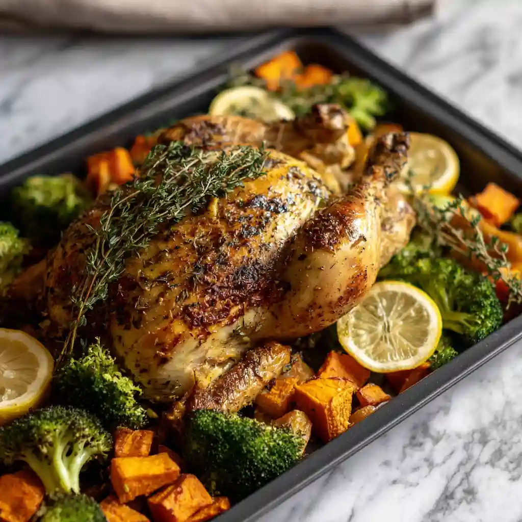 AIP Diet Lemon Herb Roasted Chicken