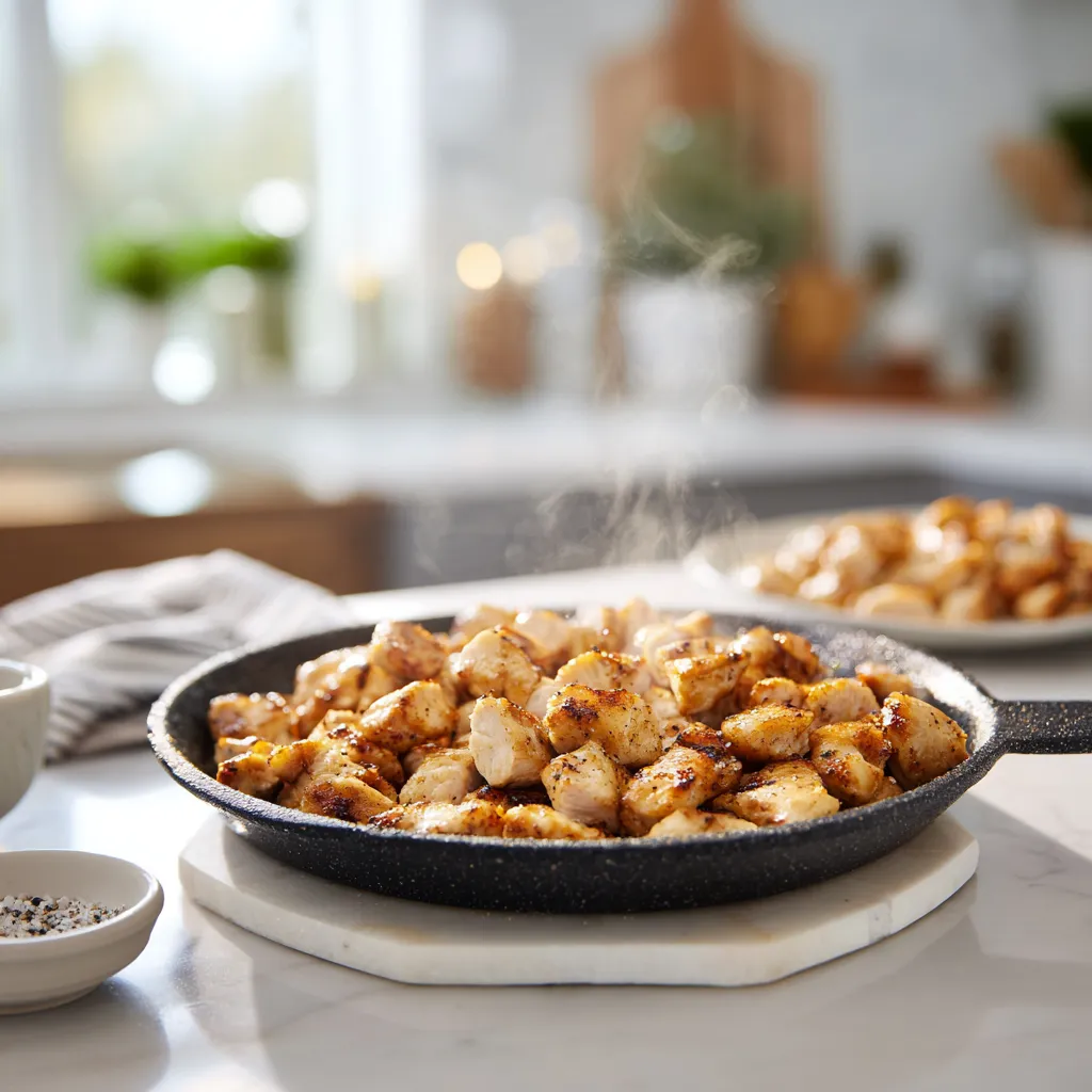 Creamy Marry Me Chicken Pasta chicken pieces seared golden and cooked through