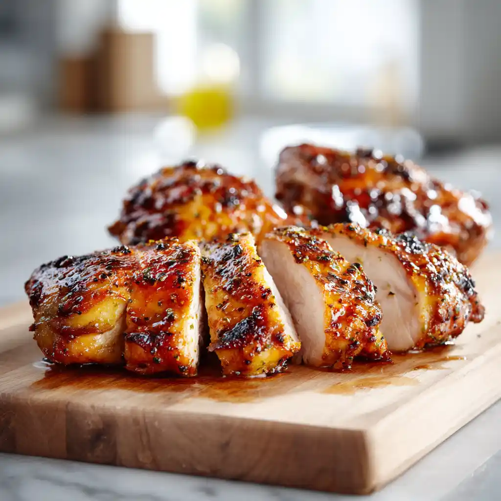 Grilled chicken for Greek Gyro Bowls with Tzatziki Sauce