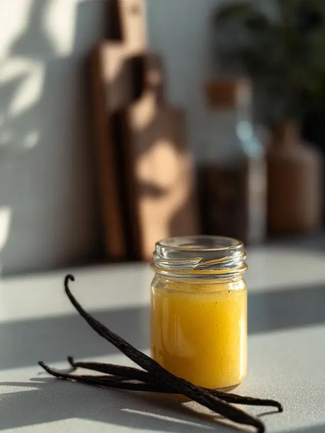 homemade vanilla bean paste
